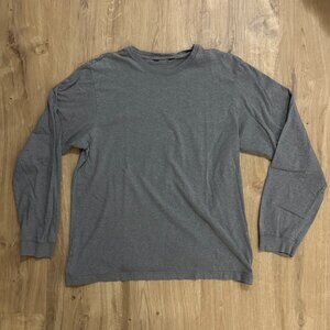 Eddie Bauer long-sleeve tee in gray - XL